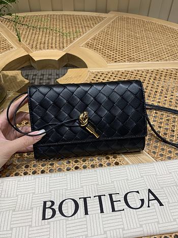 Bagsaaa Bottega Veneta Andiamo Pouch 836940 black - 19cm