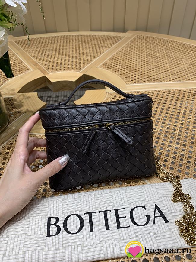 Bagsaaa Bottega Veneta Small Soft Vanity 843800 black - 19 cm - 1