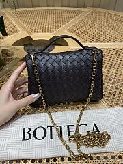 Bagsaaa Bottega Veneta Small Soft Vanity 843800 black - 19 cm - 2