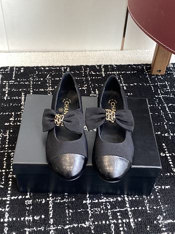 Bagsaaa Chanel Mary Janes G46811 Black grosgrain 