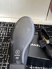 Bagsaaa Chanel Mary Janes G46811 Black grosgrain  - 4