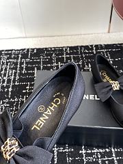 Bagsaaa Chanel Mary Janes G46811 Black grosgrain  - 2