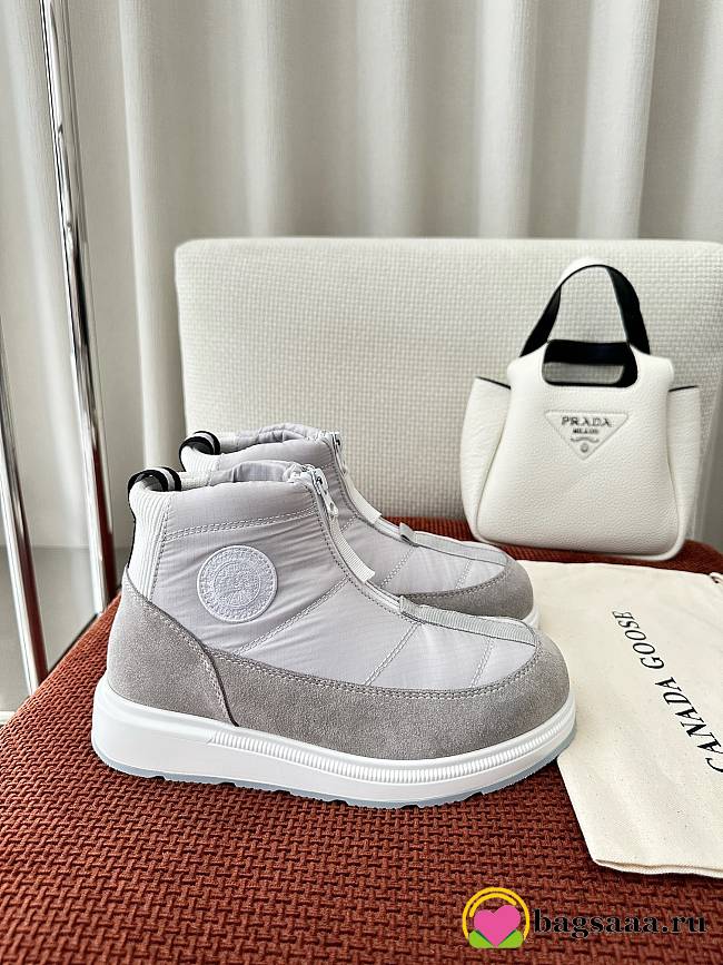 Bagsaaa Canada Goose Cypress Fold-Down Puffer Boots in grey - 1