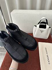 Bagsaaa Canada Goose Cypress Fold-Down Puffer Boots in black - 2