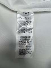 Bagsaaa Gucci Technical jersey zip jacket with Web in white - 2