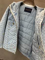 Bagsaaa Louis Vuitton Quilted Denim Jacket - 4