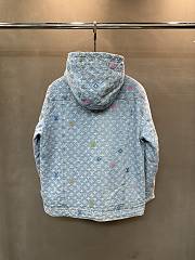Bagsaaa Louis Vuitton Quilted Denim Jacket - 3