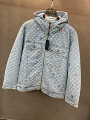 Bagsaaa Louis Vuitton Quilted Denim Jacket - 2