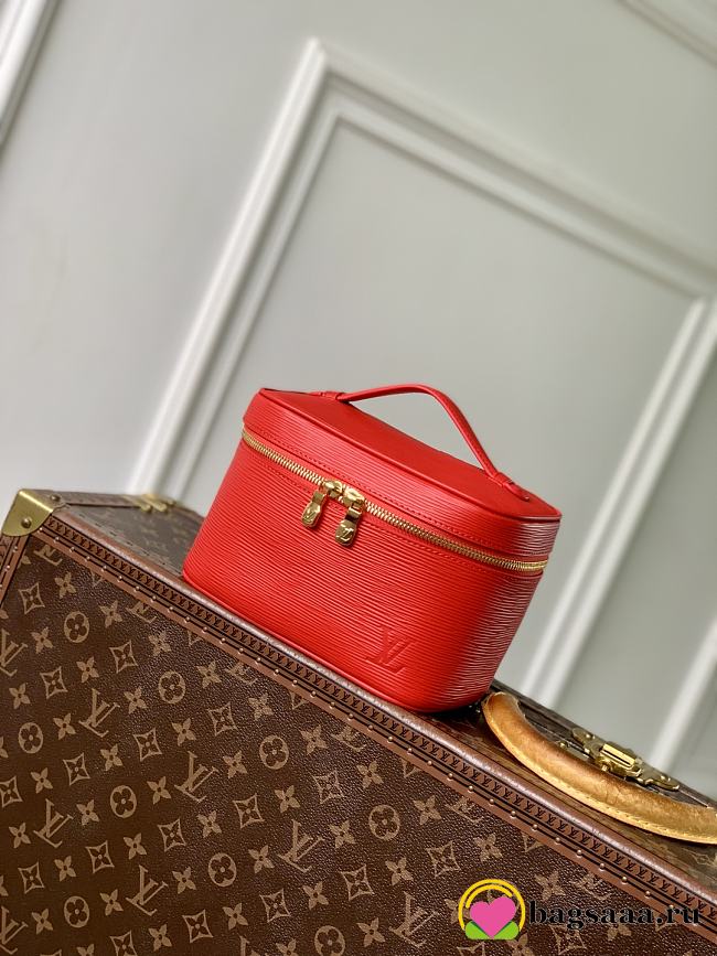 Bagsaaa LV M15191 Nice Mini Rouge Louis Red - 20cm - 1