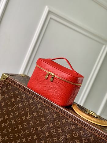 Bagsaaa LV M15191 Nice Mini Rouge Louis Red - 20cm