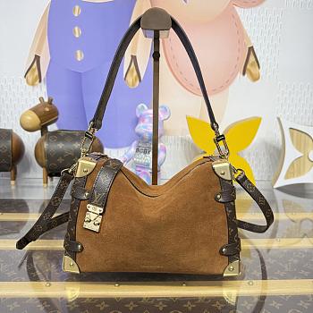 Bagsaaa LV M15072 Side Trunk MM Brown - 23cm