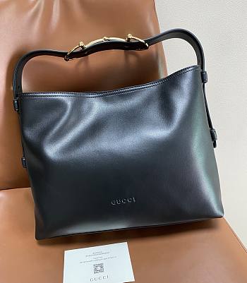 Bagsaaa Gucci Beatrix medium tote bag 850926 black - 35cm