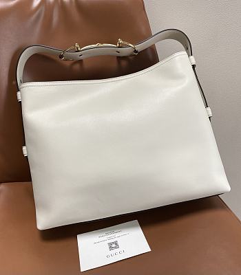 Bagsaaa Gucci Beatrix medium tote bag 850926 white - 35cm