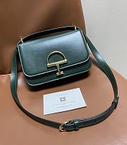 Bagsaaa Gucci Siena small shoulder bag 846705 green - 22.5cm - 1