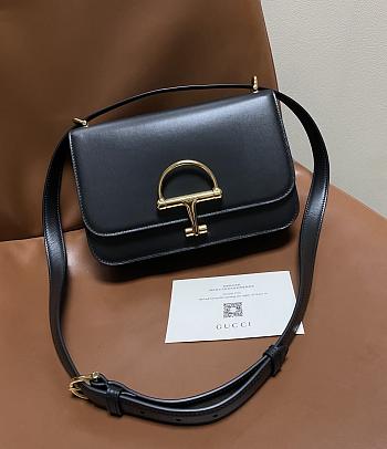 Bagsaaa Gucci Siena small shoulder bag 846705 black - 22.5cm