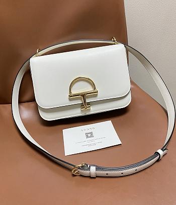Bagsaaa Gucci Siena small shoulder bag 846705 white - 22.5cm