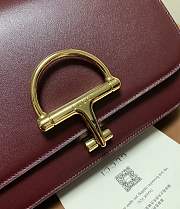Bagsaaa Gucci Siena small shoulder bag 846705 burgundy - 22.5cm - 4