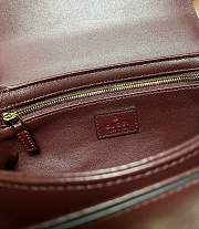 Bagsaaa Gucci Siena small shoulder bag 846705 burgundy - 22.5cm - 3