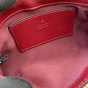 Bagsaaa Gucci GG Marmont small shoulder bag 847589 red - 20cm - 3