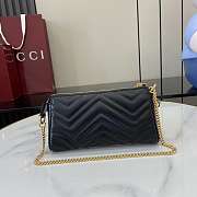 Bagsaaa Gucci GG Marmont small shoulder bag 847589 black - 20cm - 4