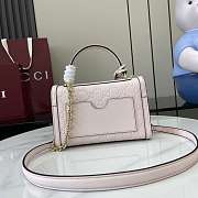 Bagsaaa Gucci Padlock small top handle bag 848884 light pink - 20cm - 5