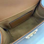 Bagsaaa Gucci Padlock small top handle bag 848884 brown - 20cm - 4