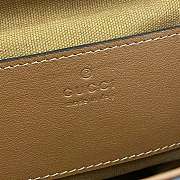 Bagsaaa Gucci Padlock small top handle bag 848884 brown - 20cm - 3