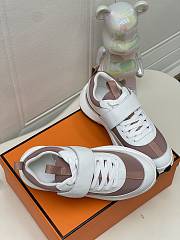 Bagsaaa Hermes Loop sneaker rose antique / blanc - 4