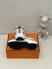 Bagsaaa Hermes Loop sneaker rose antique / blanc - 3