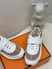 Bagsaaa Hermes Loop sneaker rose antique / blanc - 2