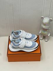 Bagsaaa Hermes Loop sneaker blue / blanc - 1