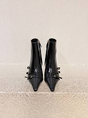 Bagsaaa Miu Miu Nappa leather boots with buckle black - 1