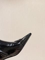 Bagsaaa Miu Miu Nappa leather boots with buckle black - 3