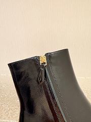 Bagsaaa Miu Miu Nappa leather boots with buckle black - 4