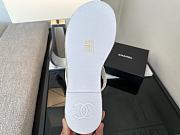 Bagsaaa Chanel Coco Beach 2025 collection thongs in white - 3