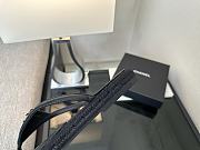 Bagsaaa Chanel Coco Beach 2025 collection thongs in black - 4