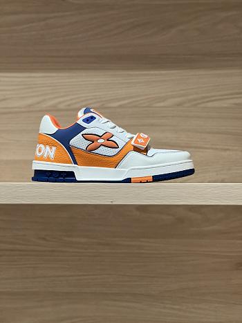 Bagsaaa LV Trainer Sneaker Luxury Orange