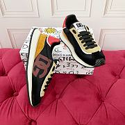 Bagsaaa DG Cushion sneakers in a calfskin and woven technical fabric - 2