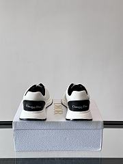 Bagsaaa Dior Run'n'Dior sneaker in white and black technical mesh - 4
