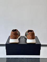 Bagsaaa Prada Prax suede and Re-Nylon sneakers Cocoa Brown/Green - 3