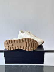 Bagsaaa Prada Prax suede and Re-Nylon sneakers white - 3