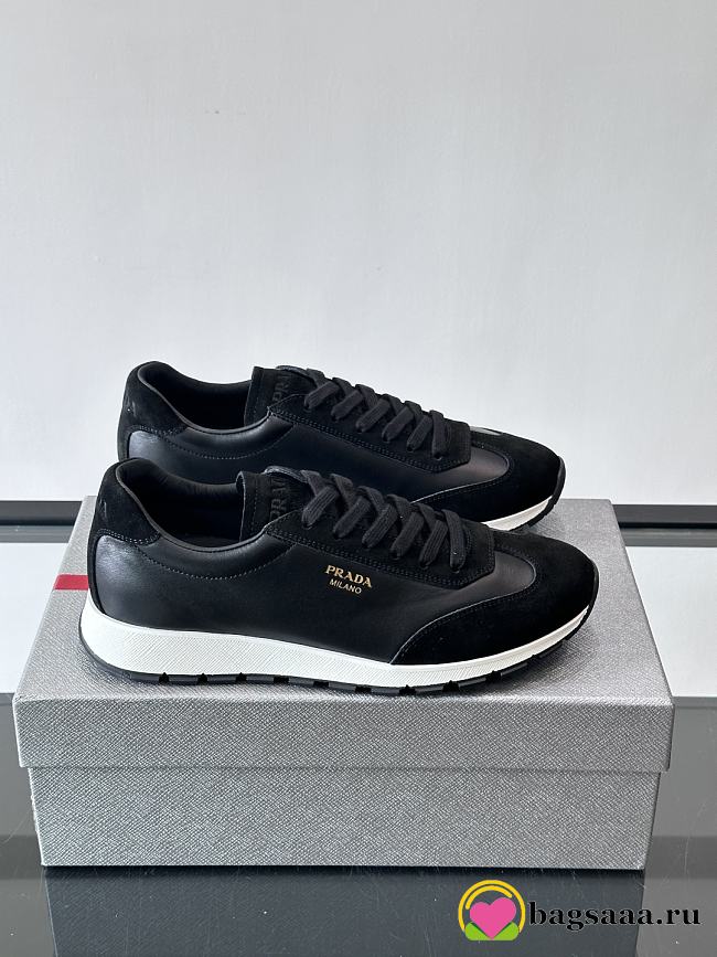 Bagsaaa Prada Downtown low-top sneakers in black - 1