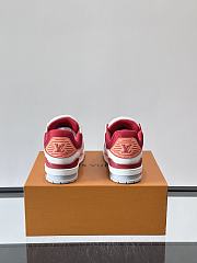 Bagsaaa LV Trainer Sneaker white & red - 2