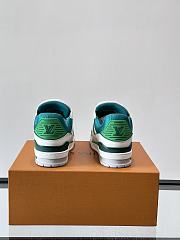 Bagsaaa LV Trainer Sneaker white & green - 4