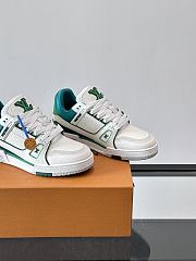 Bagsaaa LV Trainer Sneaker white & green - 2