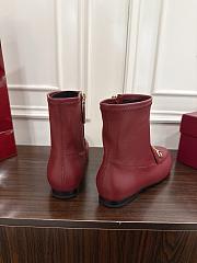 Bagsaaa Gucci Women's Jordaan ankle boot 831013 red - 2
