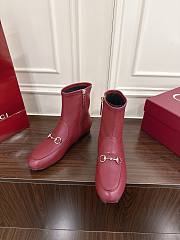 Bagsaaa Gucci Women's Jordaan ankle boot 831013 red - 3