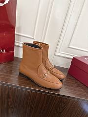 Bagsaaa Gucci Women's Jordaan ankle boot 831013 brown - 1