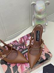 Bagsaaa Dolce & Gabbana point-toe slingback pumps 6.5cm - 2