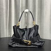 Bagsaaa Balmain Anthem medium leather shoulder bag black - 1